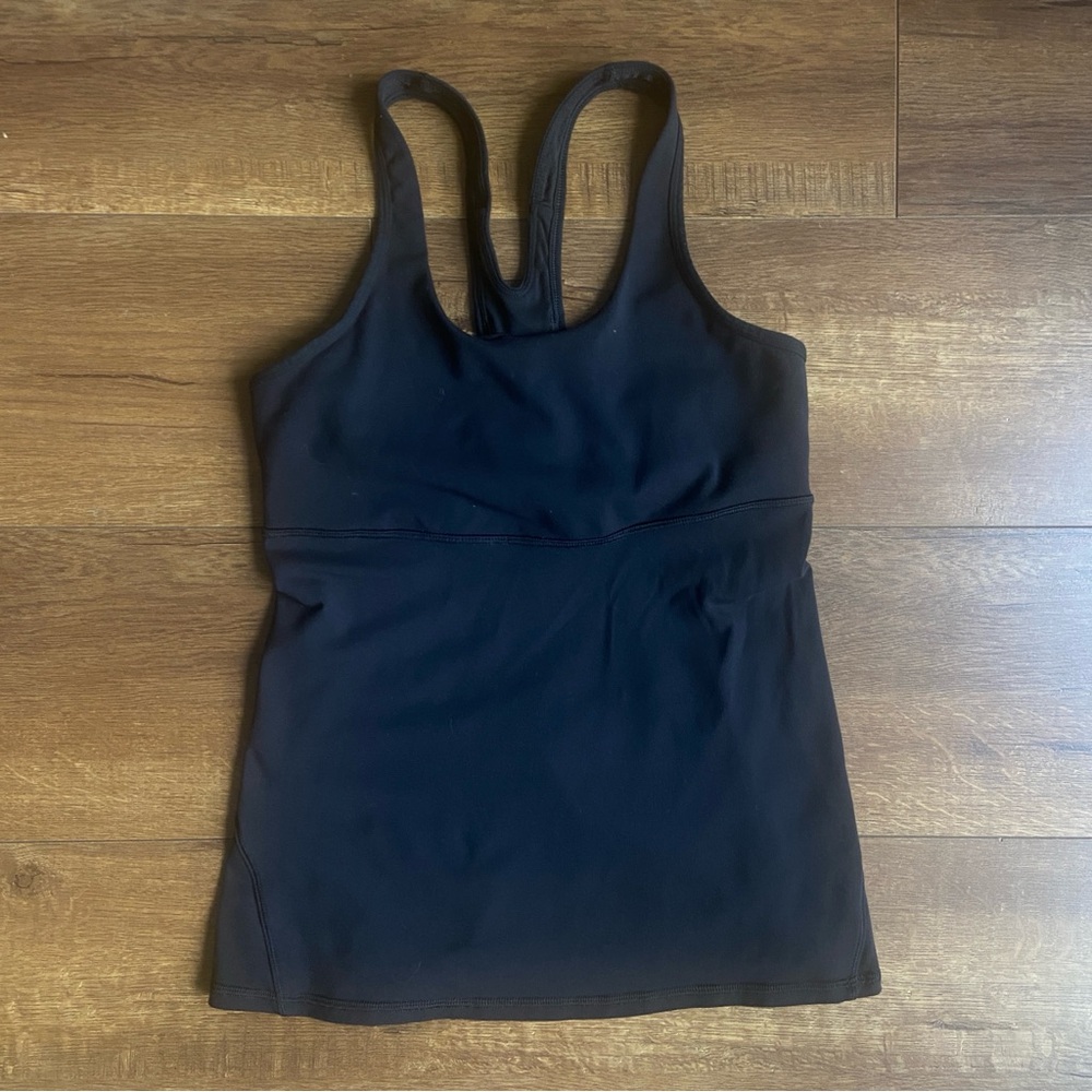 lululemon athletica Black Racerback Tank